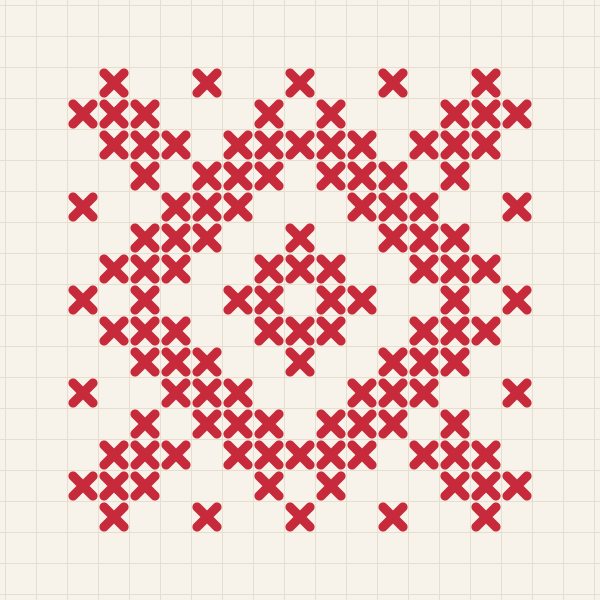 Sibmacher Diamond, cross stitch preview